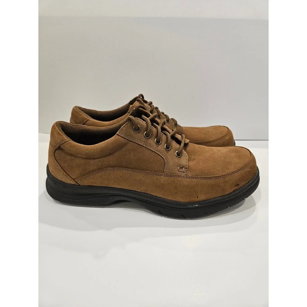 Dr. Scholls Brando II Mens Brown Leather Lace Up Comfort Oxford Shoes Size‎ 11
